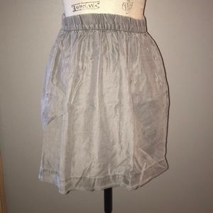 GAP Grey Skirt With Pockets Size XS